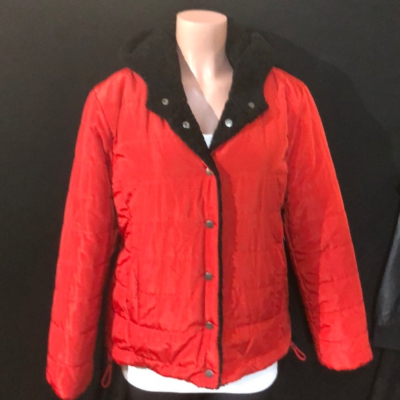 NWT SANCTUARY Reversible Sherpa Puffer Jacket Coat - Picture 3 of 8